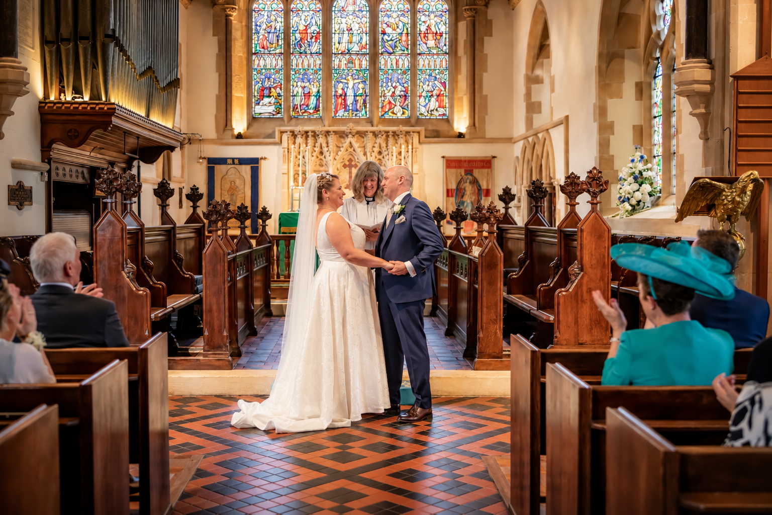 Golden-Church-Wedding-Ceremony-1