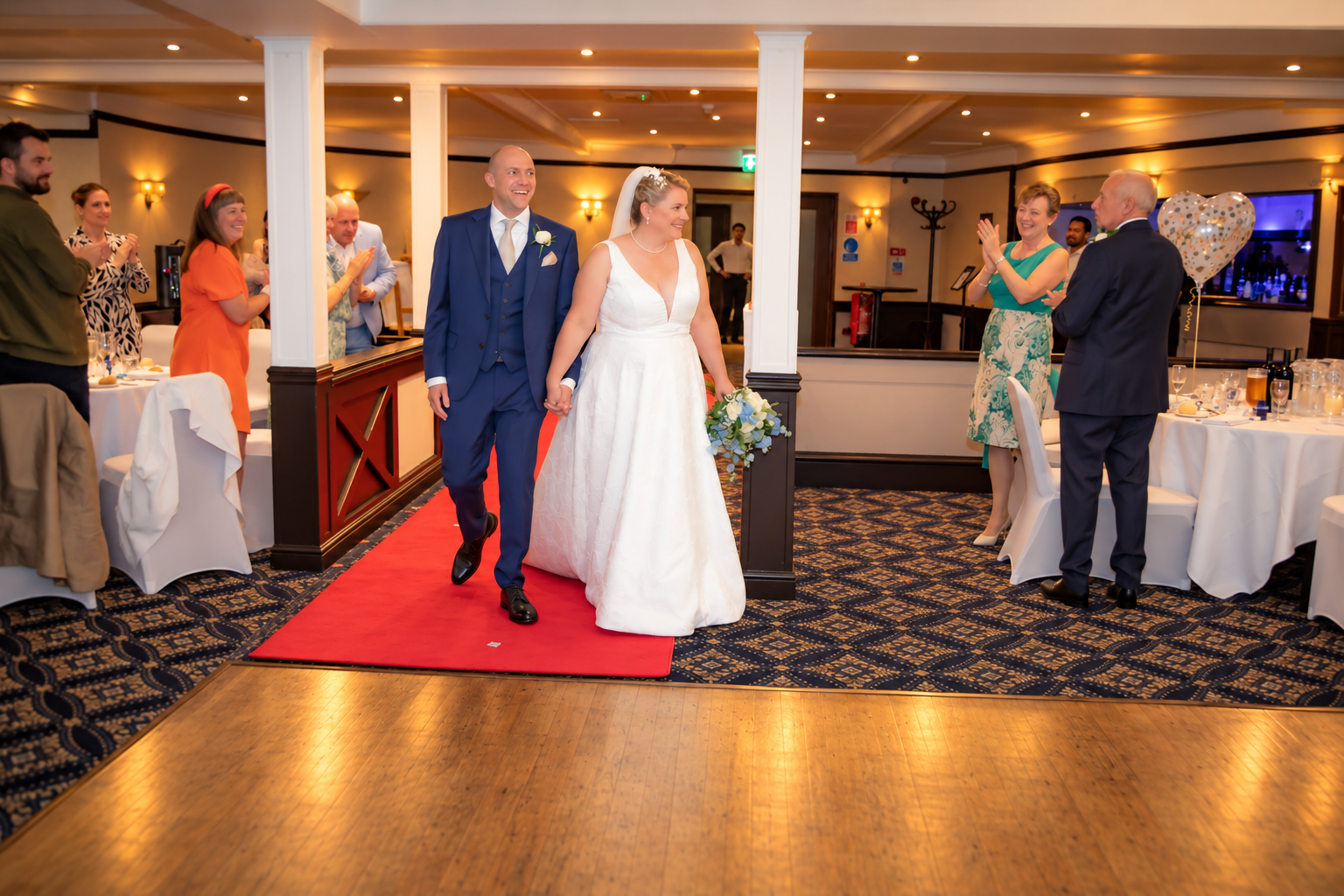 Golden-Wedding-Reception-Entrance
